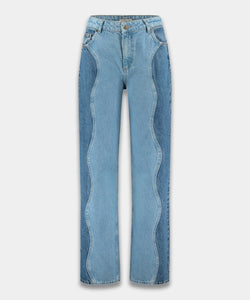HARPER & YVE | YVE JEANS - LIGHT/ MID BLUE