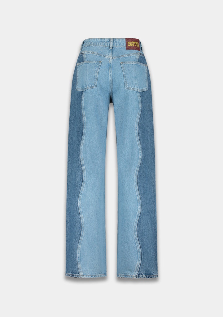 HARPER & YVE | YVE JEANS - LIGHT/ MID BLUE