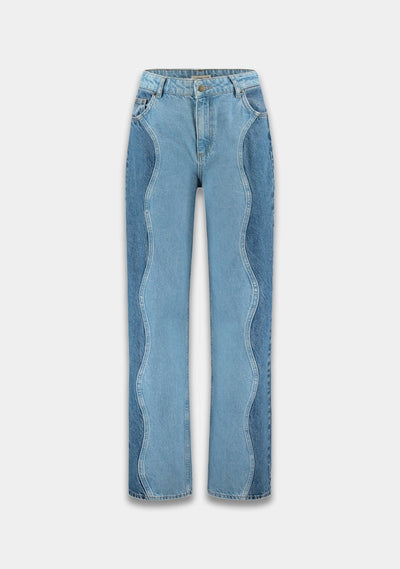 HARPER & YVE | YVE JEANS - LIGHT/ MID BLUE
