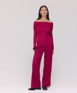 HARPER & YVE | LOLA PANTS - SANGRIA