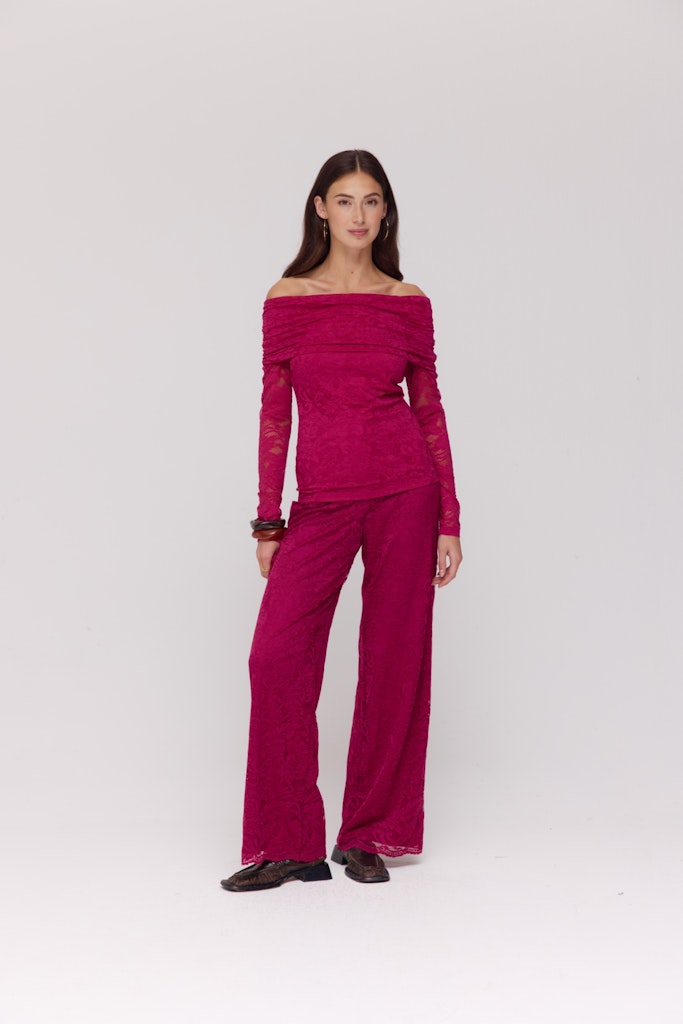 HARPER & YVE | LOLA PANTS - SANGRIA