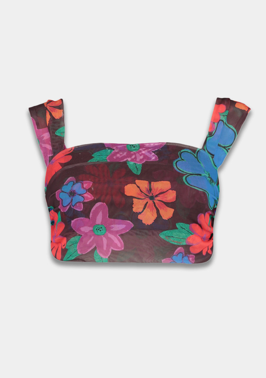 HARPER & YVE | BRANDY SS TOP - MYSTIC FLOWER