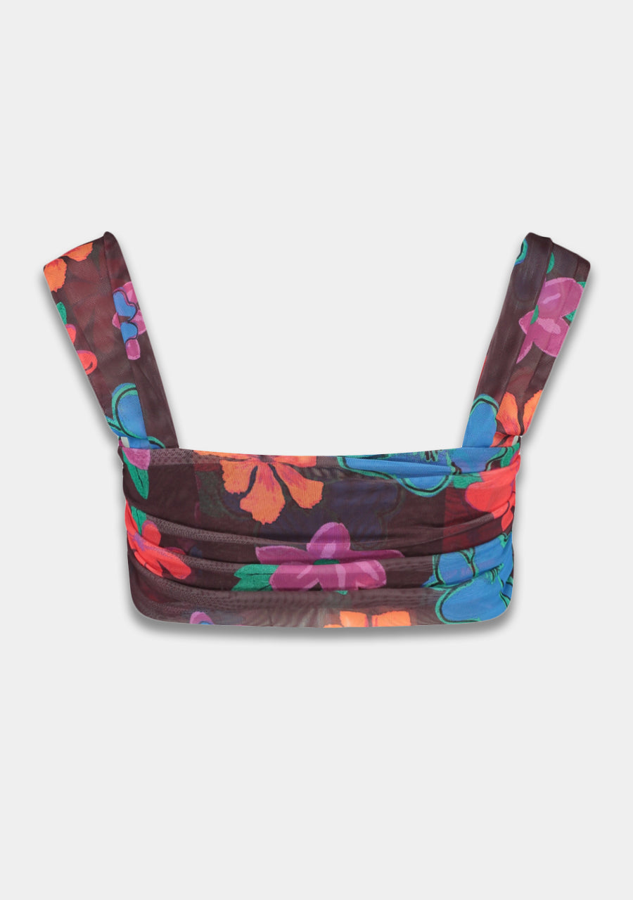 HARPER & YVE | BRANDY SS TOP - MYSTIC FLOWER