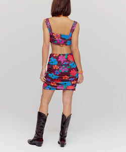 HARPER & YVE | BRANDY SS TOP - MYSTIC FLOWER