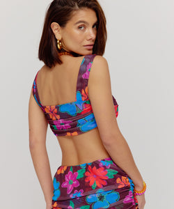 HARPER & YVE | BRANDY SS TOP - MYSTIC FLOWER