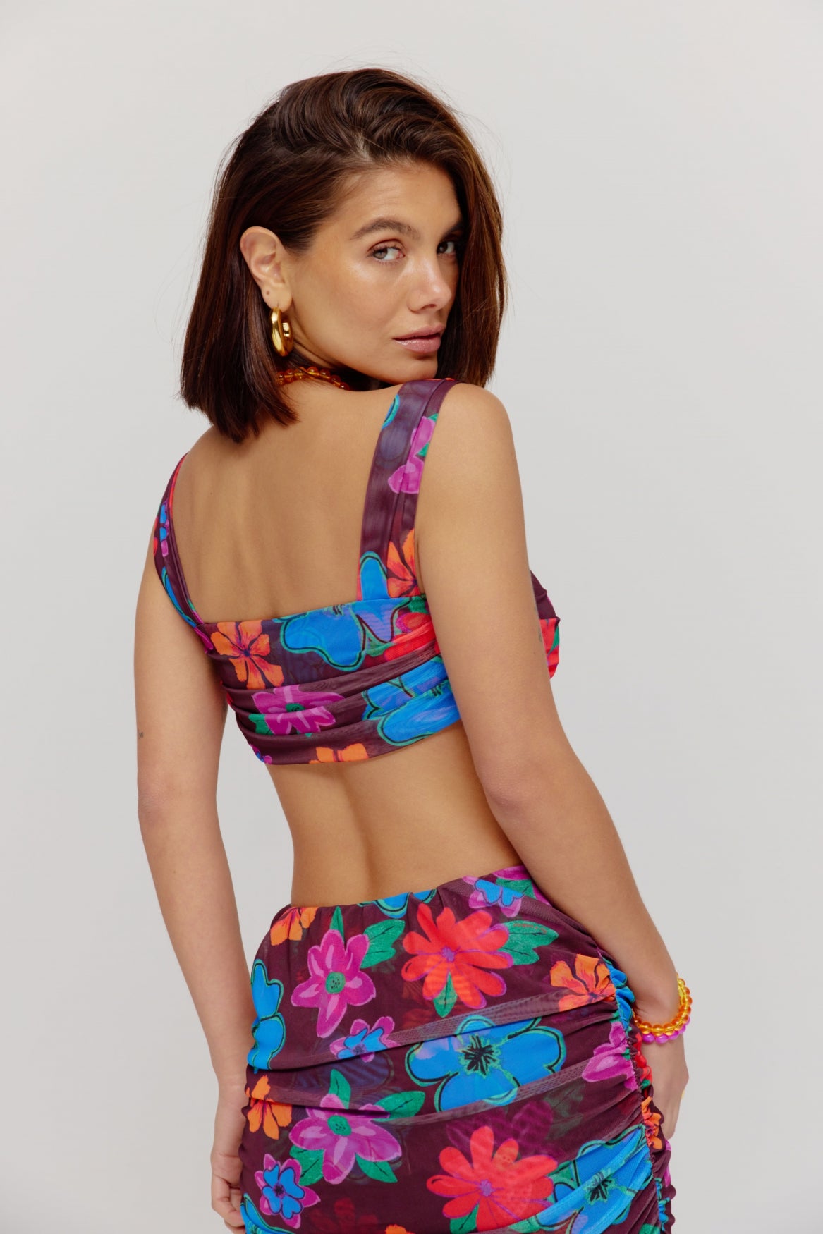 HARPER & YVE | BRANDY SS TOP - MYSTIC FLOWER