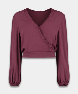 HARPER & YVE | FLORA LS TOP - CASSIS