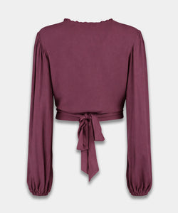 HARPER & YVE | FLORA LS TOP - CASSIS
