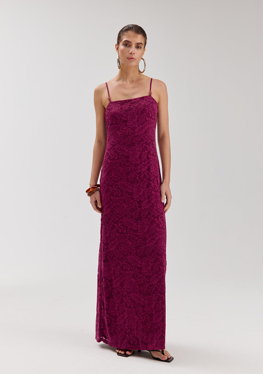 HARPER & YVE | VIVIEN DRESS - CASSIS