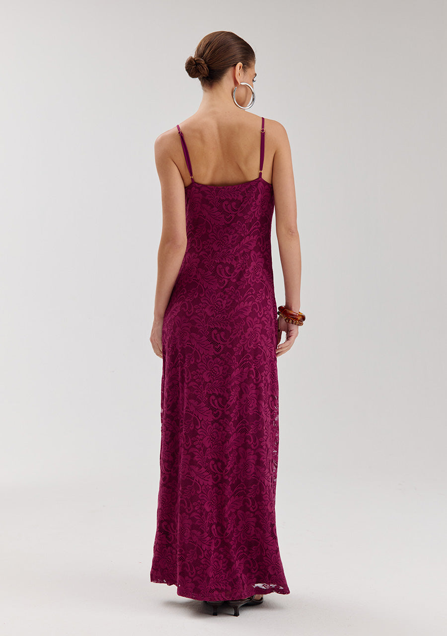 HARPER & YVE | VIVIEN DRESS - CASSIS