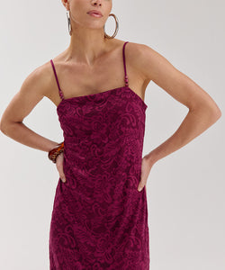 HARPER & YVE | VIVIEN DRESS - CASSIS