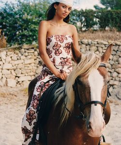 HARPER & YVE | MAYRA PANTS - DESSERT FLOWER ECRU