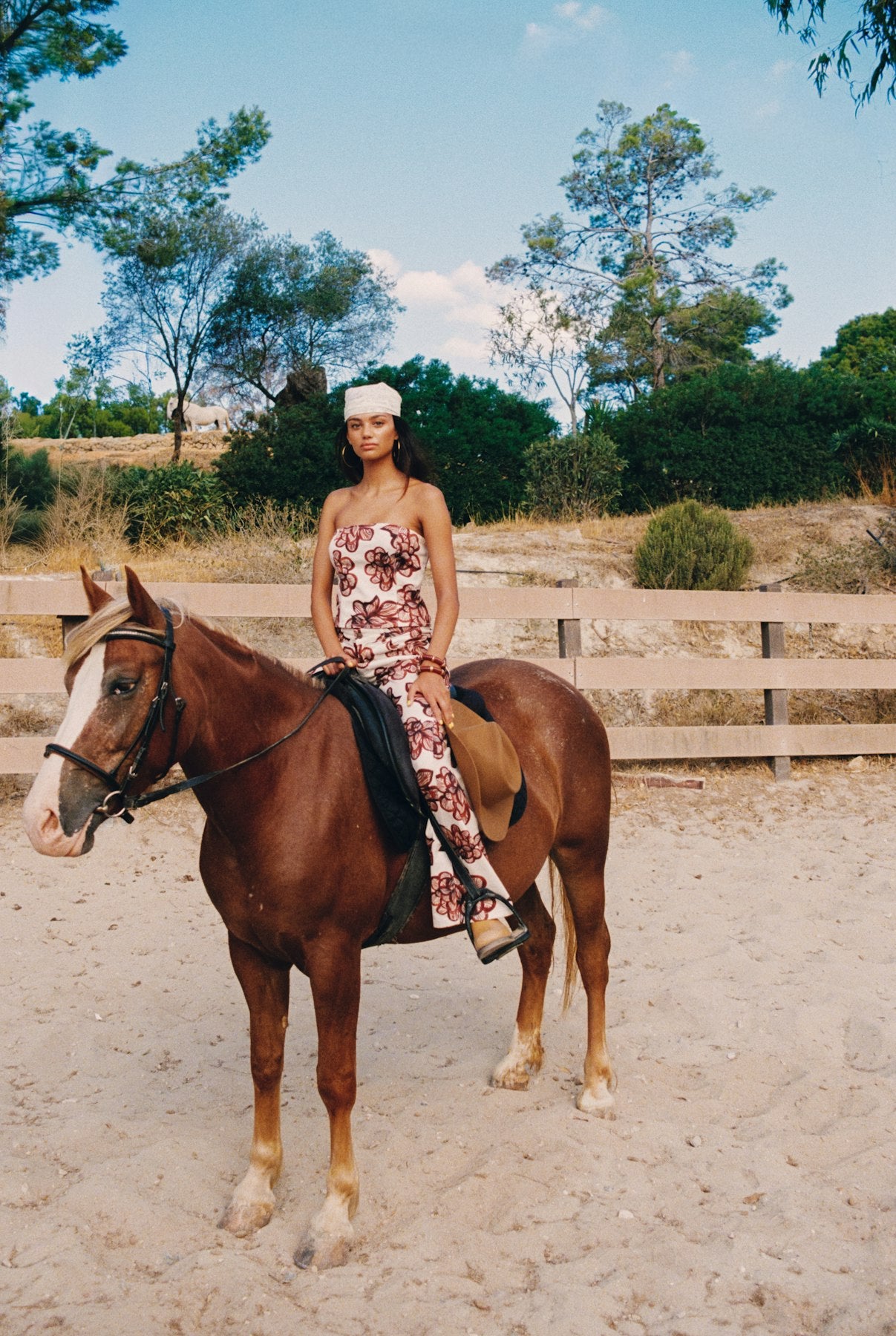 HARPER & YVE | MAYRA PANTS - DESSERT FLOWER ECRU