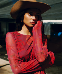 HARPER & YVE | STEFF LS TOP - BANDIDA BOUQUET