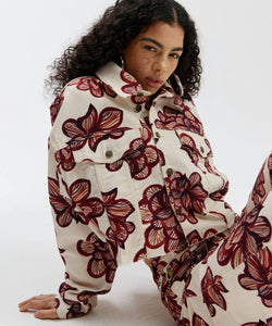 HARPER & YVE | MAYRA PANTS - DESSERT FLOWER ECRU