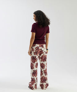 HARPER & YVE | MAYRA PANTS - DESSERT FLOWER ECRU