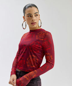 HARPER & YVE | STEFF LS TOP - BANDIDA BOUQUET