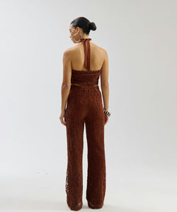 HARPER & YVE | KEES SL TOP - SADDLE BROWN