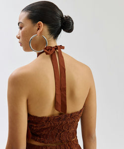 HARPER & YVE | KEES SL TOP - SADDLE BROWN