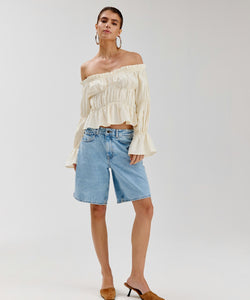 HARPER & YVE | ROAN LS TOP - ECRU