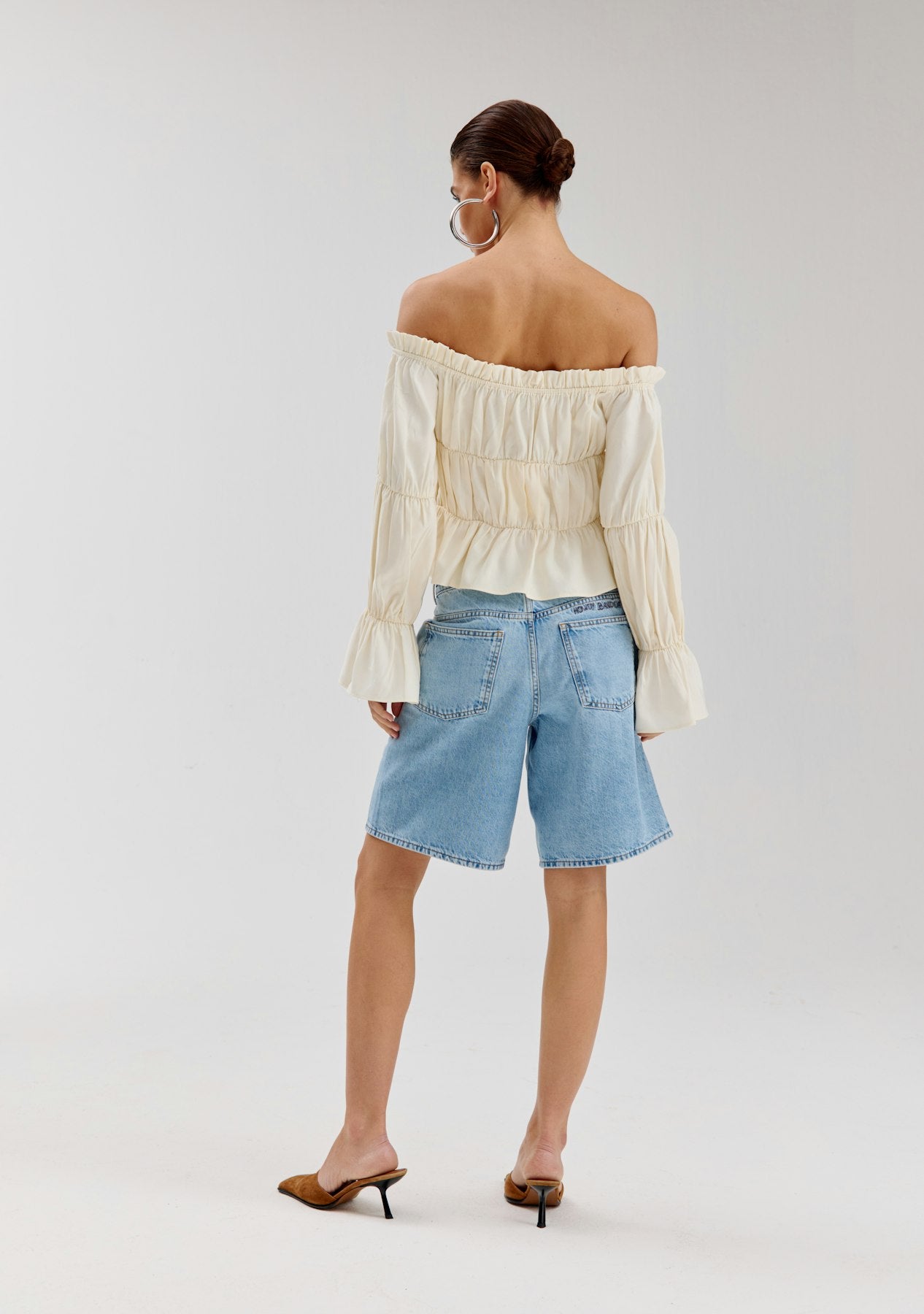HARPER & YVE | ROAN LS TOP - ECRU