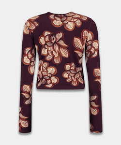 HARPER & YVE | STEFF LS TOP - DESSERT FLOWER