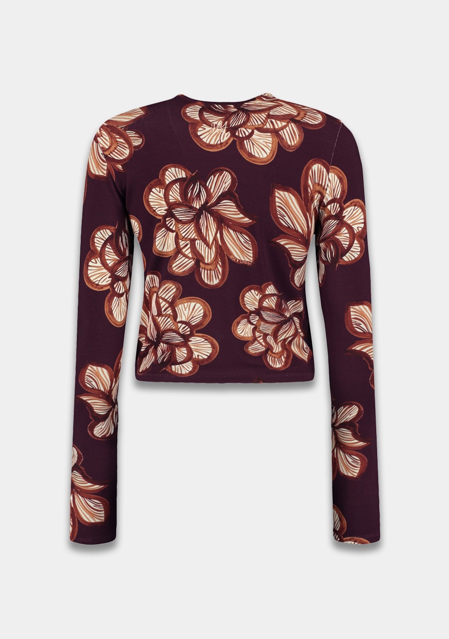 HARPER & YVE | STEFF LS TOP - DESSERT FLOWER