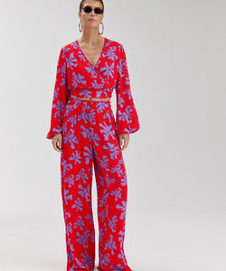 HARPER & YVE | FLORA LS TOP - WILD ROSE
