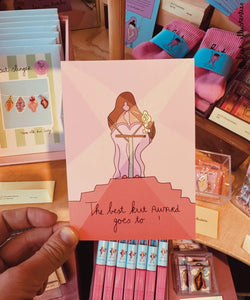 KUT. Illustraties | A6 KAART - THE BEST KUT AWARD GOES TO...!