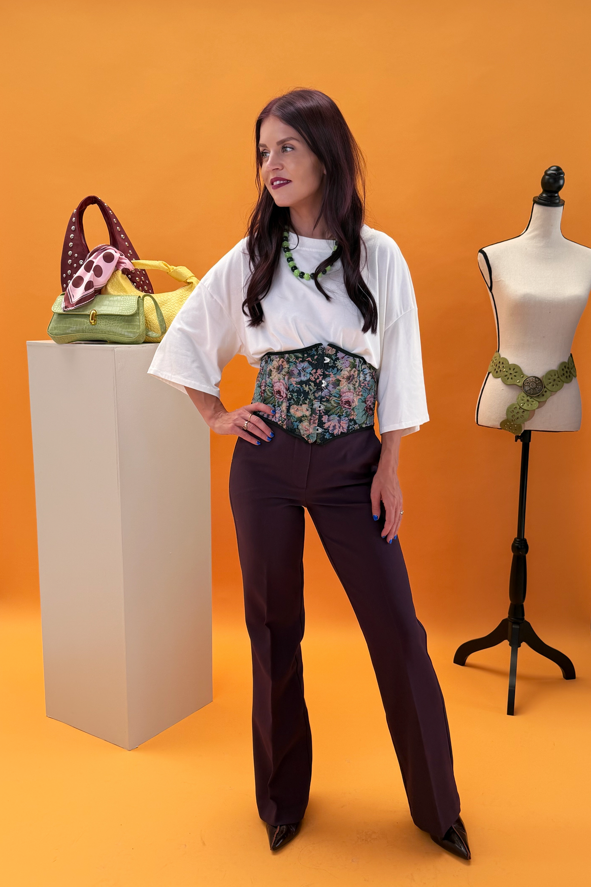 YAS | BETHY MW PANT - PLUM PERFECT