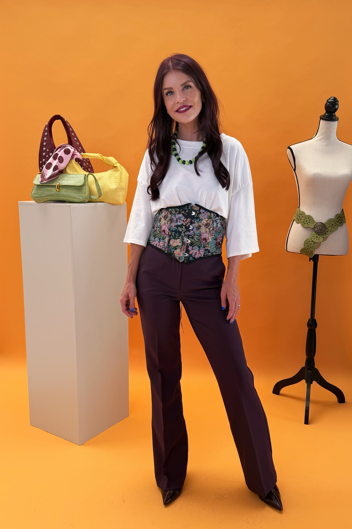 YAS | BETHY MW PANT - PLUM PERFECT