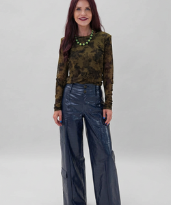 TAMAR MESH TOP - GREEN