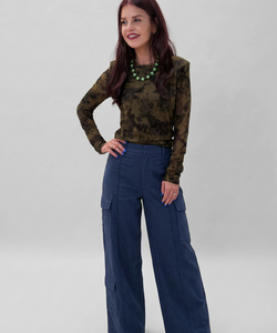 TAMAR MESH TOP - GREEN