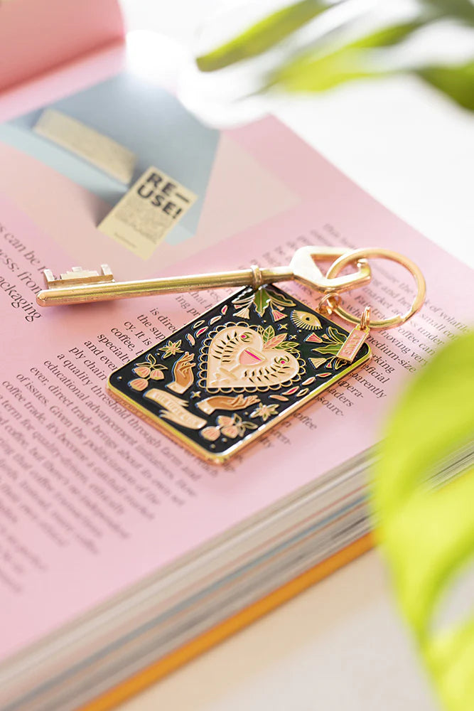 ATWTS | KEYCHAIN - TAROT TIPSY CARD