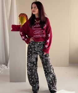 CALIFORNIA LONGSLEEVE SHIRT - BORDEAUX