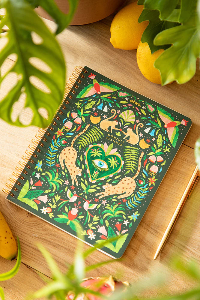ATWTS | MONTHLY PLANNER - GREEN JUNGLE
