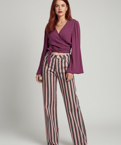 HARPER & YVE | FLORA LS TOP - CASSIS