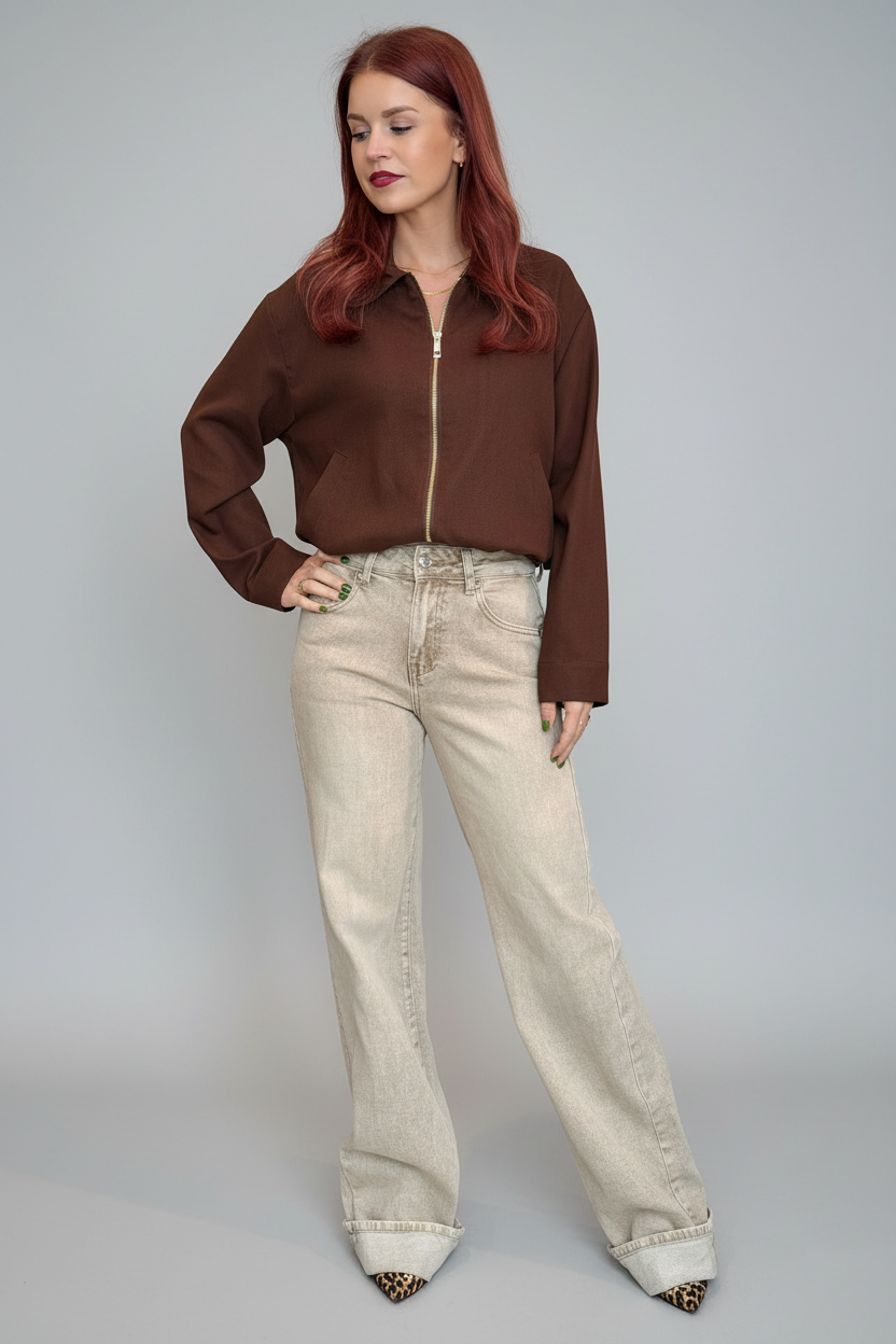 LOYS TALL JEANS - BEIGE
