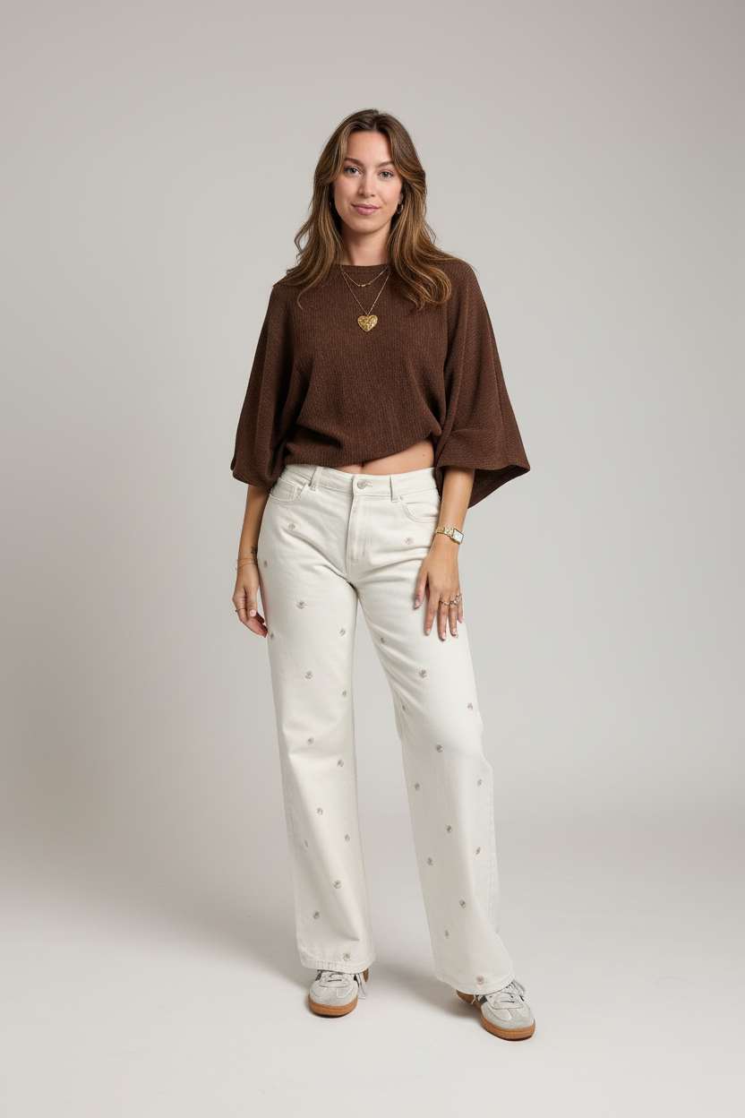 MARYAM SHIRT - BROWN