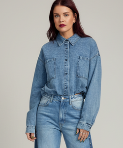 CHRIS DENIM JACKET - BLUE