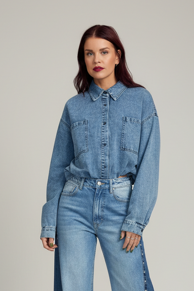 CHRIS DENIM JACKET - BLUE