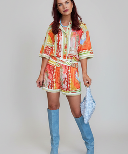 RESORT BLOUSE - GREEN
