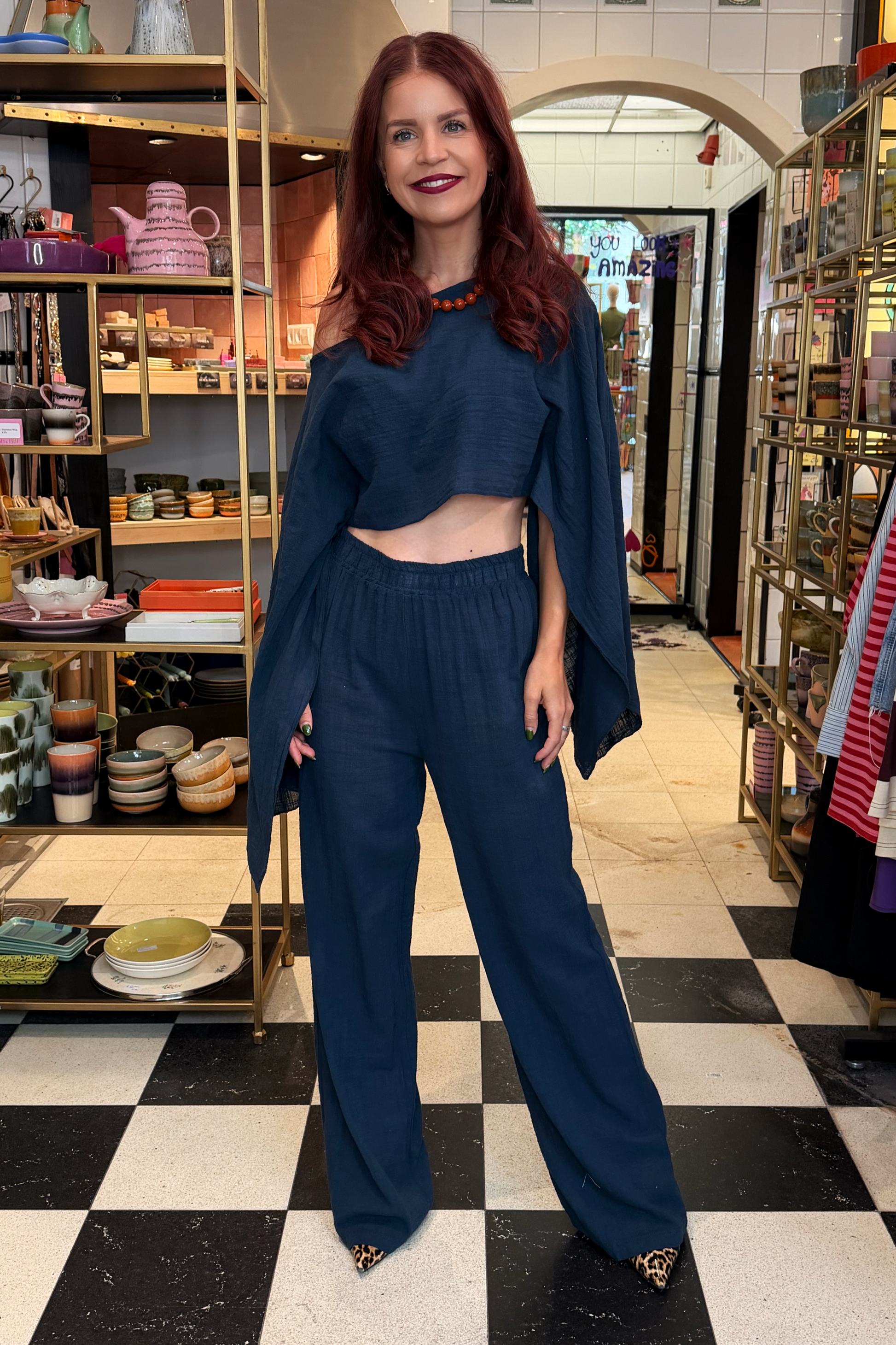 BOB & BILL RESORT COLLECTION | BILLIE PANTS - NAVY