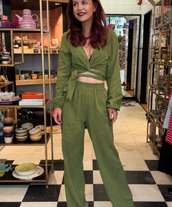 BOB & BILL RESORT COLLECTION | BILLIE PANTS - PISTACHE