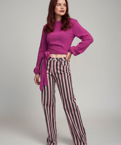 BOB & BILL RESORT COLLECTION | BEAU WRAP TOP - FRAMBOISE