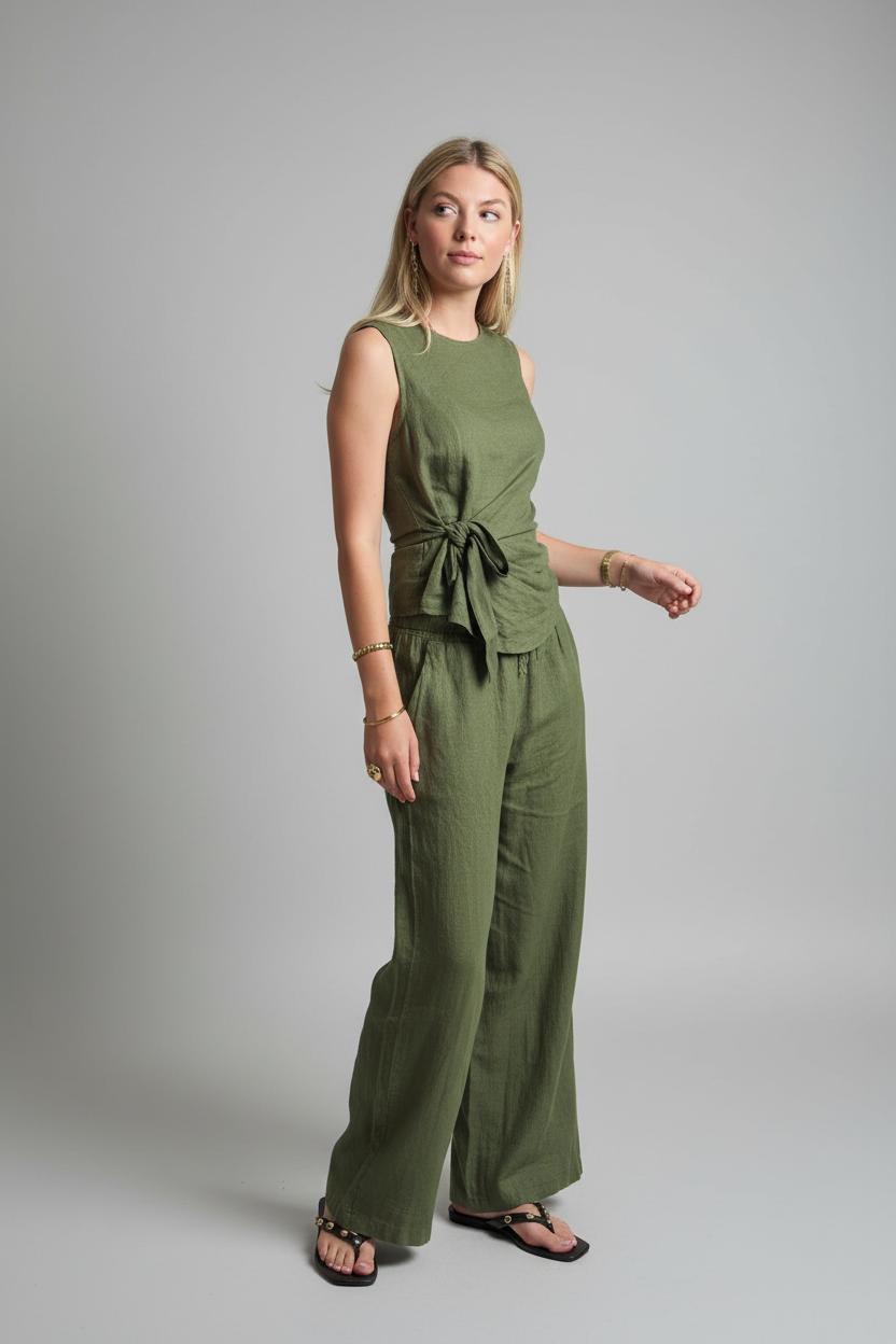 BOB & BILL RESORT COLLECTION | BODIE PANTS - PISTACHE