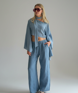 BOB & BILL RESORT COLLECTION | BODIE PANTS - JEANS BLUE