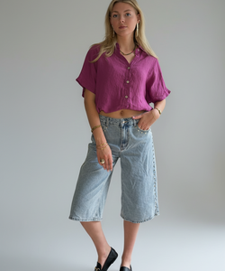 BOB & BILL RESORT COLLECTION| DAE BLOUSE - FRAMBOISE