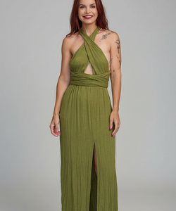 BOB & BILL RESORT COLLECTION | INFINITY DRESS - PISTACHE