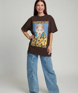 HARLOW BARREL JEANS - BLUE